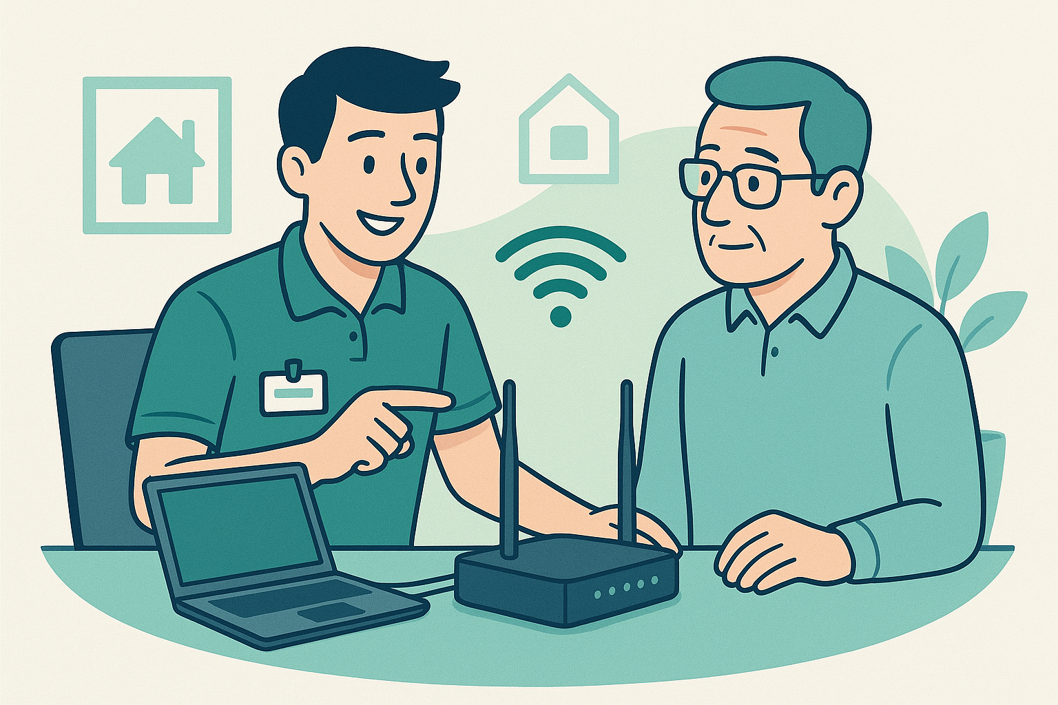 Neugeräte Einrichtung